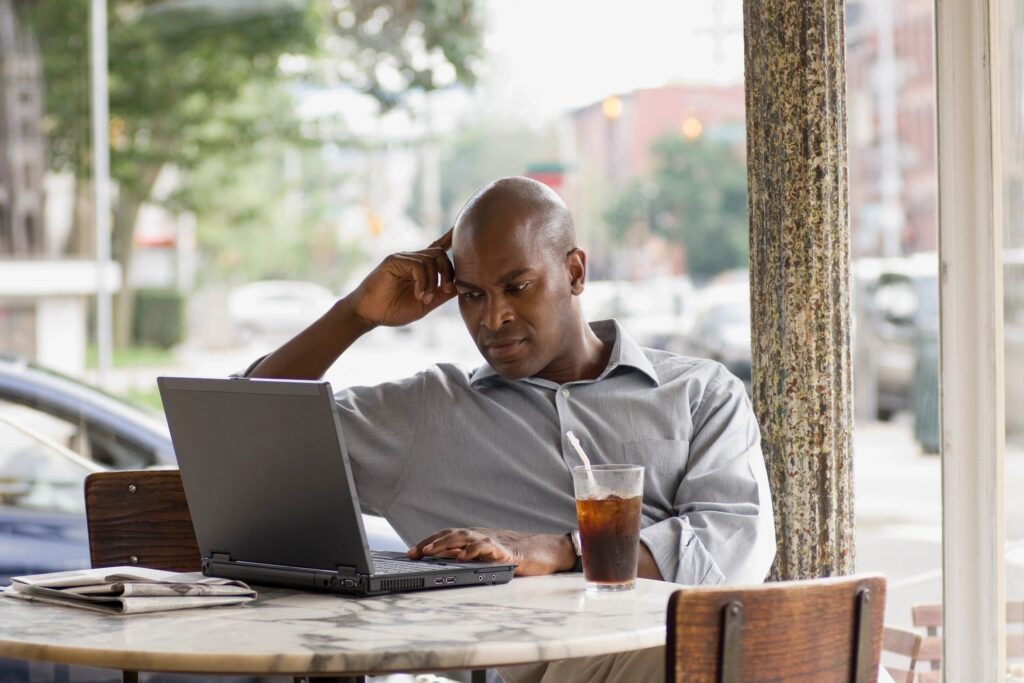 Online Ordering Inventory in a cafe